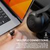 imageJLab Epic Work Wireless Headset with Microphone Smart Active Noise Cancellation Charging Hub 90 Playtime Quick Mute Bluetooth Headphones Multipoint Connect PC Laptop Mobile 1 Pack