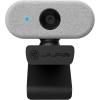 imageJLab Go Cam USB HD Webcam White 1080P30 FPS 21 Megapixels Minimalist Portable Setup OmniDirectional Microphone Compatible with PC Mac and ChromebookWhite