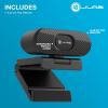 imageJLab Go Pop Cam USB HD Webcam Black 1080P30 FPS 21 Megapixels Builtin Privacy Shutter Minimalist Portable Setup Clipon Design Compatible with PC Mac and Chromebook