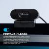 imageJLab Go Pop Cam USB HD Webcam Black 1080P30 FPS 21 Megapixels Builtin Privacy Shutter Minimalist Portable Setup Clipon Design Compatible with PC Mac and Chromebook