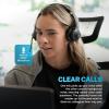 imageJLab Go Work Gen 2 Wireless Headsets with Microphone  55 Playtime PC Bluetooth Headset and Multipoint Connect to Laptop Computer and Mobile  Wired or Wireless Bluetooth or USB Dongle Headphones