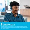 imageJLab Go Work Pop OnEar Wireless Headset Black 50 Hours Playtime Bluetooth Multipoint Rotating Boom Mic Noise Canceling MEMS Microphone LightWeight Portable PCMac Mobile 1 PackTeal