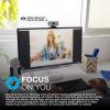 imageJLab JBuds Cam USB HD Webcam Black with Optional White Faceplate 1080P30 FPS 21 Megapixels AutoFocus Dual OmniDirectional Microphones Compatible with PC Mac and Chromebook