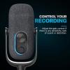 imageJLab JBuds Talk USB Gaming Streaming Microphone White USBC Output Cardioid Omni Stereo BiDirectional 96k Sample Rate Volume Control Gain Control and Quick Mute 35mm AUX Plug and PlayBlack