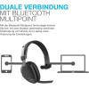imageJLab JBuds Work Wireless Headset with Microphone Over Ear Computer Headsets Wired or Wireless Headphones with 60 Playtime Multipoint Bluetooth Headset for Laptop Teams Office with Mic 1 Pack1 Pack