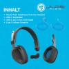 imageJLab JBuds Work Wireless Headset with Microphone Over Ear Computer Headsets Wired or Wireless Headphones with 60 Playtime Multipoint Bluetooth Headset for Laptop Teams Office with Mic 1 Pack1 Pack