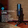 imageJLab Talk Pro USB Microphone USBC Output Cardioid Omnidirectional Stereo Bidirectional 192k Sample Rate 20Hz20kHz Frequency Response Volume Gain Control Quick Mute Plug ampamp Play