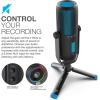 imageJLab Talk Pro USB Microphone USBC Output Cardioid Omnidirectional Stereo Bidirectional 192k Sample Rate 20Hz20kHz Frequency Response Volume Gain Control Quick Mute Plug ampamp Play
