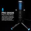 imageJLab Talk Pro USB Microphone USBC Output Cardioid Omnidirectional Stereo Bidirectional 192k Sample Rate 20Hz20kHz Frequency Response Volume Gain Control Quick Mute Plug ampamp Play
