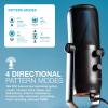 imageJLab Talk Pro USB Microphone USBC Output Cardioid Omnidirectional Stereo Bidirectional 192k Sample Rate 20Hz20kHz Frequency Response Volume Gain Control Quick Mute Plug ampamp Play