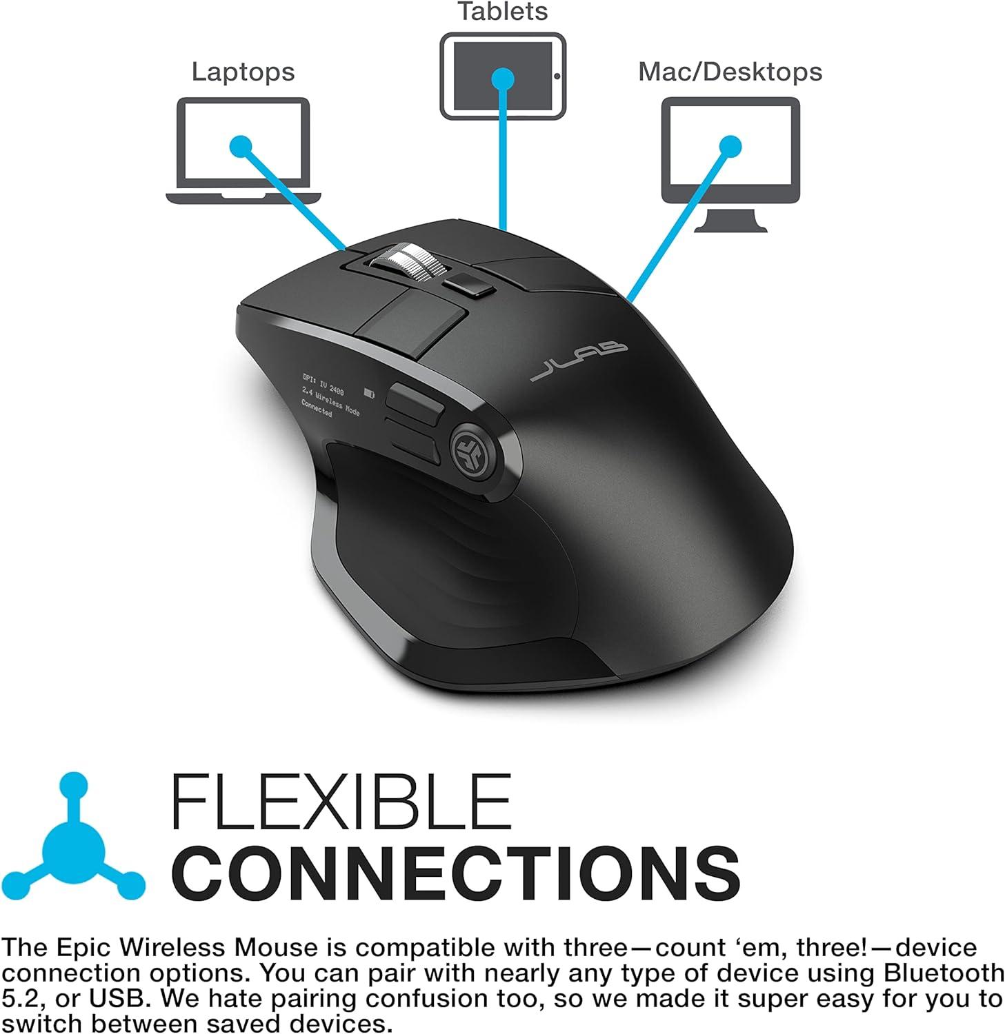 imageJLab Epic Work Bundle Epic Mechanical Keyboard and Epic Wireless Mouse