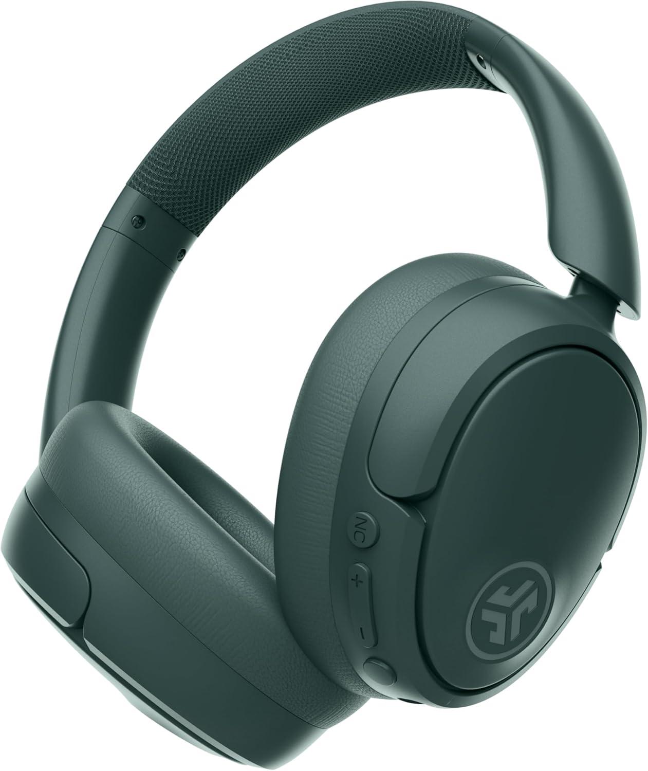 imageJLab JBuds Lux ANC Wireless Headphones Mauve Hybrid Active Noise Cancelling Customizable Sound Spatial Audio Compatible Premium OverEar Bluetooth HeadsetSage