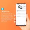imageJLab Epic Air Sport ANC 3 True Wireless Bluetooth Earbuds for Active Workout Hybrid Dual Drivers for Premium Sound HiRes Audio Spatial Audio AAC Sweatproof 12 Hours Playtime Google Fast PairBlack