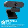 imageJLab Epic Cam USB HD Webcam Black with Optional White Face Plate Full 2k30 FPS 5 Megapixels AutoFocus Dual OmniDirectional Microphones Adjustable Zoom and Exposure Levels