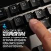 imageJLab Epic Mechanical Wireless Keyboard Black 108 Keys Bluetooth or USB Wireless Dongle MultiDevice Toggle Backlit Mechanical Keys Smart Media Knob Custom User Profiles Rechargeable 1 Pack