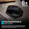 imageJLab Epic Wireless Mouse Connect Via Bluetooth or USB Wireless Dongle MultiDevice Toggle Up to 3 Devices OLED Display Custom User Profiles Adjustable Tracking FullSize 1 Pack1 Pack