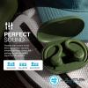 imageJLab Go Sport Wireless Workout Earbuds Featuring C3 Clear Calling Secure Earhook Sport Design 35 Hour Bluetooth Playtime and 3 EQ Sound Settings GraphiteGreen