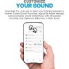 imageJLab Go Sport Wireless Workout Earbuds Featuring C3 Clear Calling Secure Earhook Sport Design 35 Hour Bluetooth Playtime and 3 EQ Sound Settings GraphiteCoral