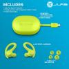 imageJLab Go Sport Wireless Workout Earbuds Featuring C3 Clear Calling Secure Earhook Sport Design 35 Hour Bluetooth Playtime and 3 EQ Sound Settings GraphiteYellow