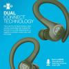 imageJLab Go Sport Wireless Workout Earbuds Featuring C3 Clear Calling Secure Earhook Sport Design 35 Hour Bluetooth Playtime and 3 EQ Sound Settings GraphiteGreen