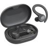 imageJLab Go Sport Wireless Workout Earbuds Featuring C3 Clear Calling Secure Earhook Sport Design 35 Hour Bluetooth Playtime and 3 EQ Sound Settings GraphiteGraphite