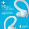 imageJLab Go Sport Wireless Workout Earbuds Featuring C3 Clear Calling Secure Earhook Sport Design 35 Hour Bluetooth Playtime and 3 EQ Sound Settings GraphiteLight Blue
