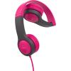 imageJLab JBuddies Folding Kids Wired Headphones Gen 2 PinkGrey Toddler Headphones Noise Isolation Kids Safe Volume Limiting for Children Ages 2PinkGrey
