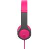 imageJLab JBuddies Folding Kids Wired Headphones Gen 2 PinkGrey Toddler Headphones Noise Isolation Kids Safe Volume Limiting for Children Ages 2PinkGrey