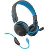 imageJLab JBuddies Play Gaming Wireless Kids Headset Blue 22 Hour Bluetooth 5 Playtime 60ms SuperLow Latency for Mobile Gameplay Retractable Boom Mic AUX Cord Compatible wGaming ConsolesBlue