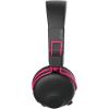 imageJLab JBuddies Play Gaming Wireless Kids Headset Blue 22 Hour Bluetooth 5 Playtime 60ms SuperLow Latency for Mobile Gameplay Retractable Boom Mic AUX Cord Compatible wGaming ConsolesPink