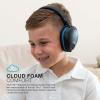 imageJLab JBuddies Pro Wireless OverEar Kids Headphones 35 Hour Battery Life Builtin Volume Regulators for Safety Share Mode Folding Adjustable Noise Isolation with Mic BlueBlue