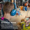 imageJLab JBuddies Protect Earmuffs Adjustable Headband for Infants to Teens Hearing ProtectionNavy Blue