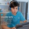 imageJLab JBuddies Studio 2 OnEar Kids Wired Headphones GreyBlue Toddler Headphones Kid Safe Studio Volume Safe Volume Limiter Folding Adjustable Noise Isolation with Mic