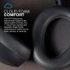 imageJLab JBuds Lux ANC Wireless Headphones Mauve Hybrid Active Noise Cancelling Customizable Sound Spatial Audio Compatible Premium OverEar Bluetooth HeadsetGraphite