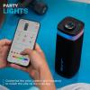 imageJLab JBuds Party Portable Bluetooth Speaker 2 FullRange Drivers  2 Passive Woofers IP56 Waterproof 12 Hours Playtime Connect Multiple Speakers Custom Sound  RGB Lighting via App BlackBlack