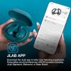 imageJLab JBuds Sport ANC 4 True Wireless Bluetooth Earbuds  Charging Case Graphite Swipe  Touch Controls Hybrid Active Noise Cancelation Multipoint Connect Customized Settings AppTeal