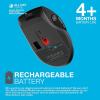 imageJLab JBuds Wireless Mouse Connect Via Bluetooth or USB Wireless Dongle MultiDevice Toggle Up to Three Devices Custom User Profiles Adjustable Tracking FullSize Rechargeable 1 Pack1 Pack