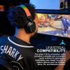 imageJLab Nightfall Gaming Headset with NearField Directional FliptoMute Rotating Boom Mic 50mm Drivers and Sound Isolating Inner Shelf Wired 35mm for PC PS5 PS4 Xbox Series XS Xbox one Switch