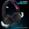imageJLab Nightfall Wireless Gaming Headset AllNight Comfort 50mm Drivers and Sound Isolating Inner Shelf FliptoMute Rotating Mic Dual Wireless Connections Customization Options with The Lab App
