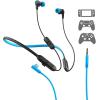 imageJLab Play Gaming Wireless Earbuds 11 Hour Bluetooth 5 Playtime 60ms SuperLow Latency for Mobile Gameplay Builtin Microphone AUX Gaming Cord Compatible with Gaming Consoles