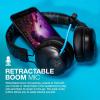 imageJLab Play Gaming Wireless Headset 22 Hour Bluetooth 5 Playtime 60ms SuperLow Latency for Mobile Gameplay Retractable Boom Mic AUX Gaming Cord Compatible with Gaming Consoles