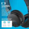 imageJLab Play Gaming Wireless Headset 22 Hour Bluetooth 5 Playtime 60ms SuperLow Latency for Mobile Gameplay Retractable Boom Mic AUX Gaming Cord Compatible with Gaming Consoles