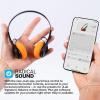 imageJLab Rewind 2 Wireless Retro Headphones 20 Hours Playtime App Support Bluetooth Multipoint  Wireless Sharing Custom EQ3 Sound Music Controls Throwback 80s 90s Design BlackBlack Gen 2