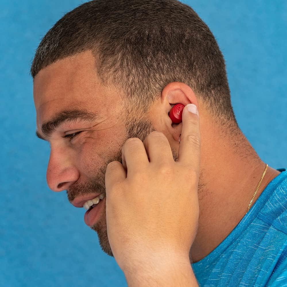 imageJLab Go Air Pop True Wireless Bluetooth Earbuds  Charging Case Black Dual Connect IPX4 Sweat Resistance Bluetooth 51 Connection 3 EQ Sound Settings Signature Balanced Bass BoostRose