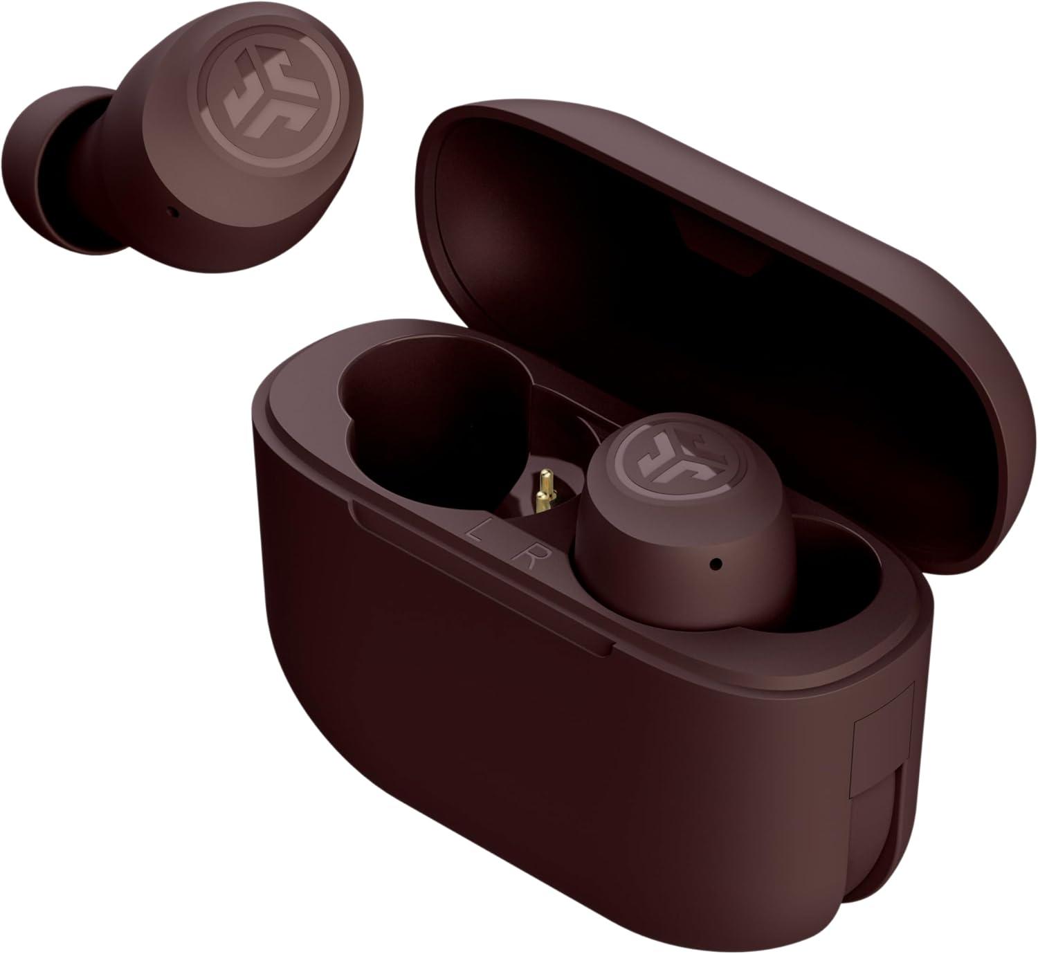 imageJLab Go Air Pop True Wireless Earbuds in Ear Headphones Bluetooth Earphones 35H Playtime Ear Buds Bluetooth Earbuds with Microphone USBC Charging Case Dual Connect EQ3 Sound BlackA4975 C
