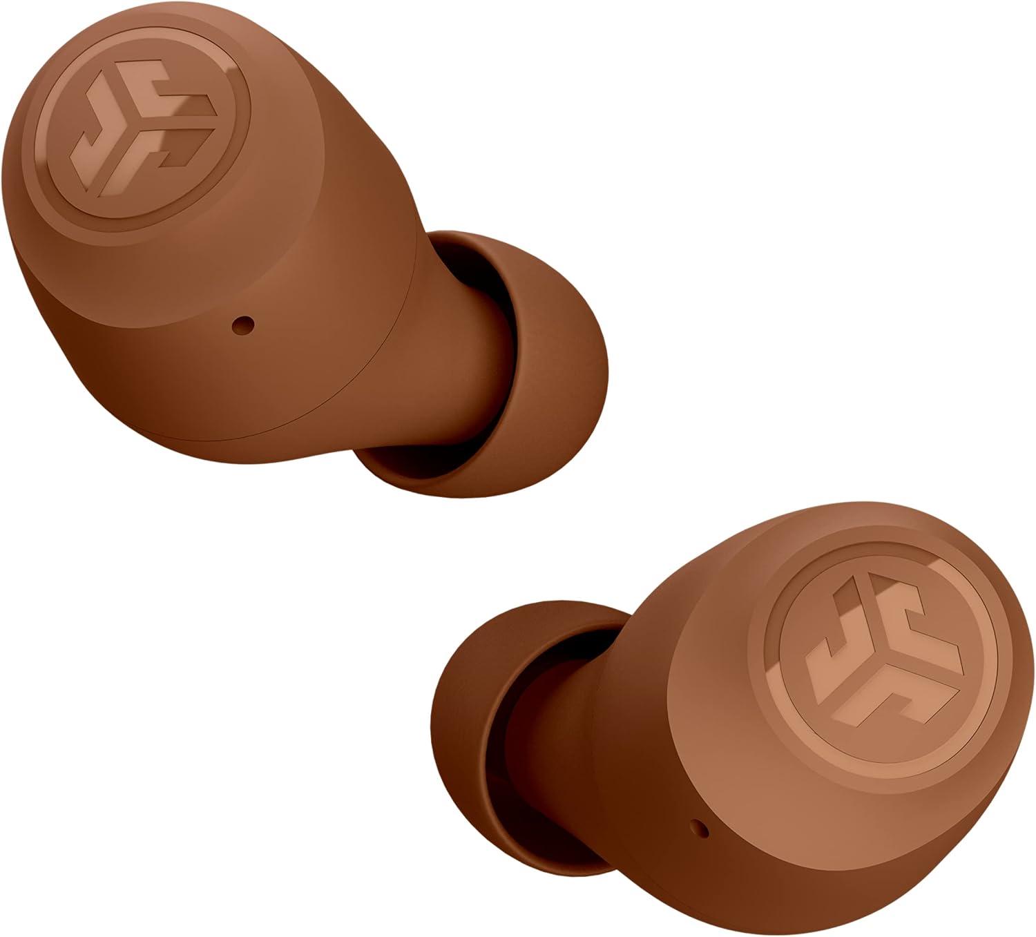 imageJLab Go Air Pop True Wireless Earbuds in Ear Headphones Bluetooth Earphones 35H Playtime Ear Buds Bluetooth Earbuds with Microphone USBC Charging Case Dual Connect EQ3 Sound BlackC1615 C