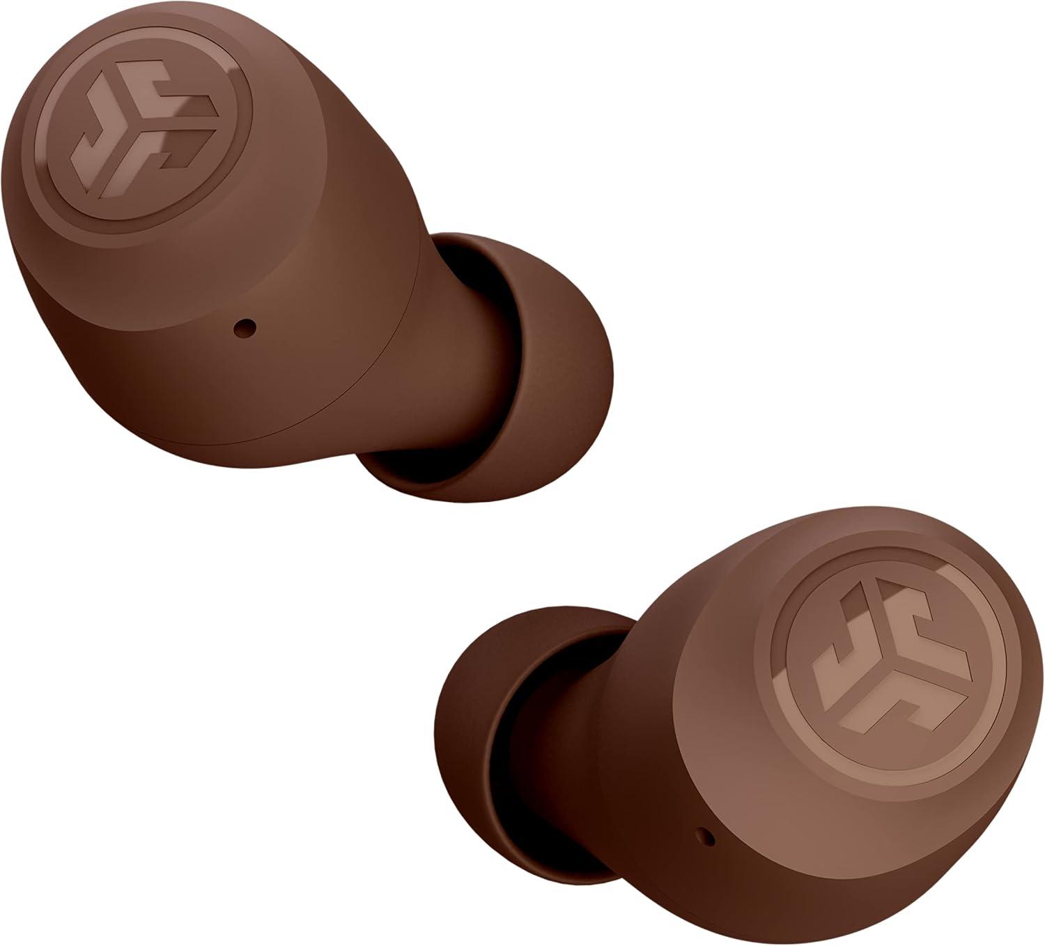 imageJLab Go Air Pop True Wireless Earbuds in Ear Headphones Bluetooth Earphones 35H Playtime Ear Buds Bluetooth Earbuds with Microphone USBC Charging Case Dual Connect EQ3 Sound BlackB4625 W