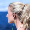 imageJLab Audio Fit2 Sport Wired Earbuds  Sport Fit with Customizable Memory Wire Earhook  IPX5 Waterproof ampamp Sweatproof  C3 Sound with Titanium Drivers  Black