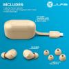 imageJLab Go Air Pop True Wireless Earbuds in Ear Headphones Bluetooth Earphones 35H Playtime Ear Buds Bluetooth Earbuds with Microphone USBC Charging Case Dual Connect EQ3 Sound BlackG155 N