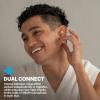imageJLab Go Air Pop True Wireless Earbuds in Ear Headphones Bluetooth Earphones 35H Playtime Ear Buds Bluetooth Earbuds with Microphone USBC Charging Case Dual Connect EQ3 Sound BlackE728 N